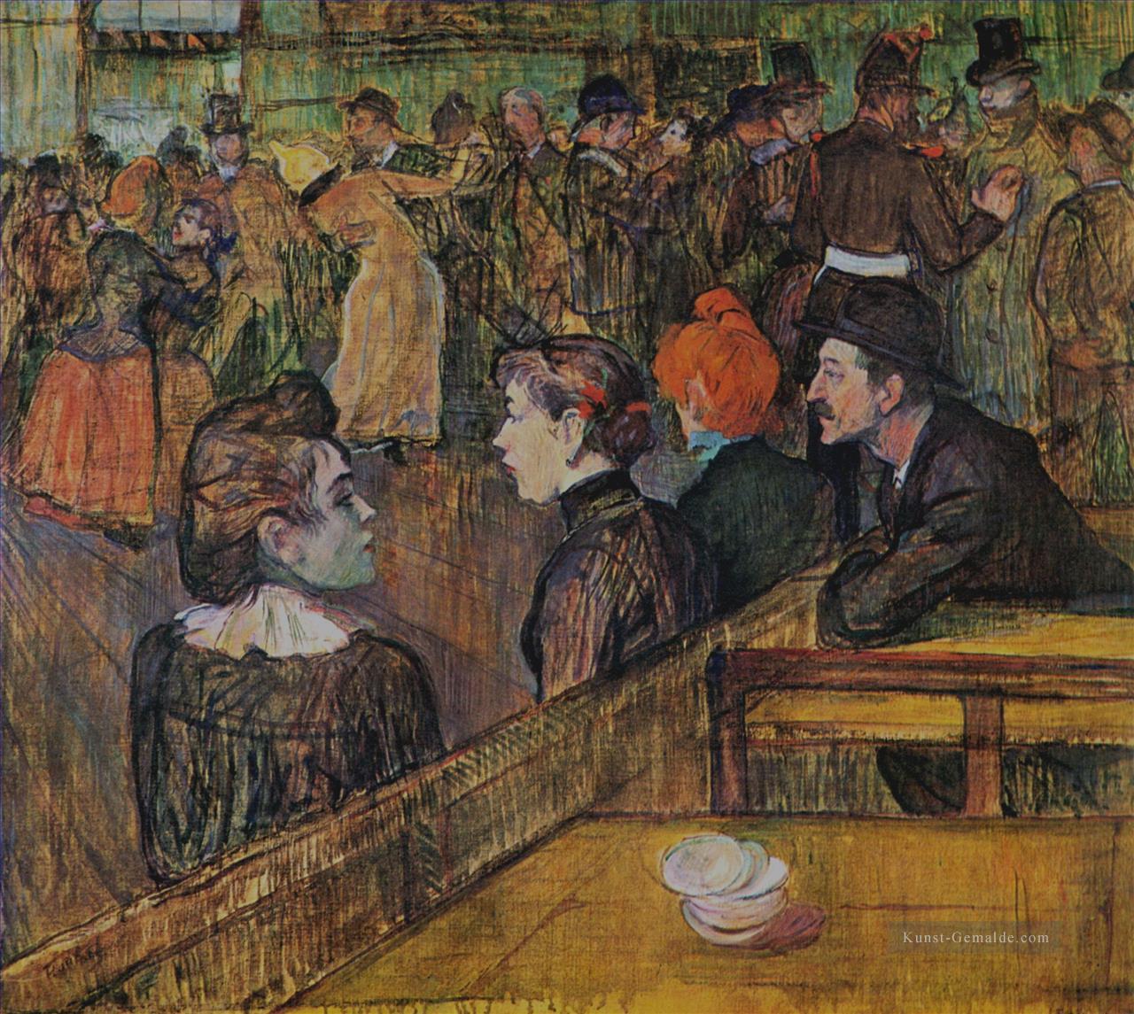 Kugel am Moulin de la Galette 1889 Toulouse Lautrec Henri de Ölgemälde